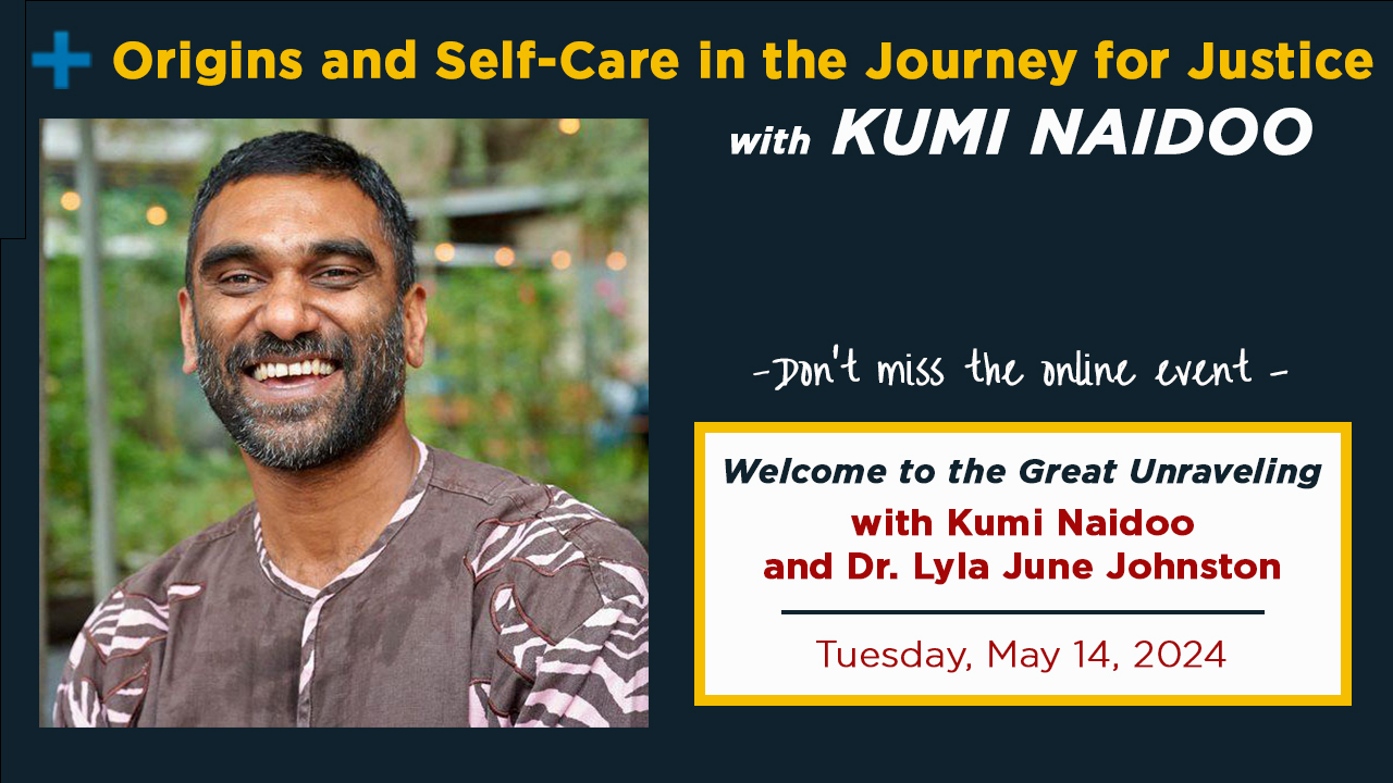 Kumi Naidoo interview