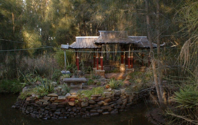 Pigface Point pagoda