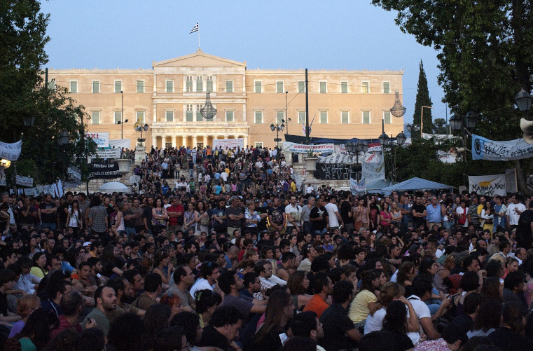 Syntagma square in Athens as an urban commons