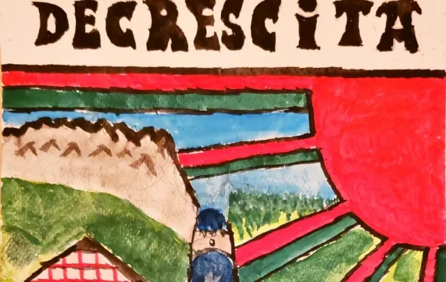 Basque artwork on degrowth