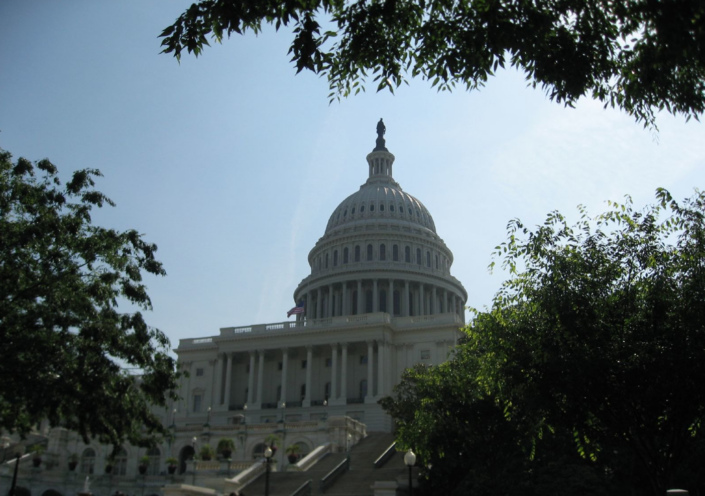 The US Capitol building