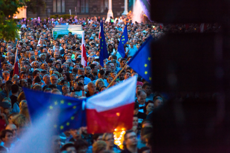 protest in Poland 2017