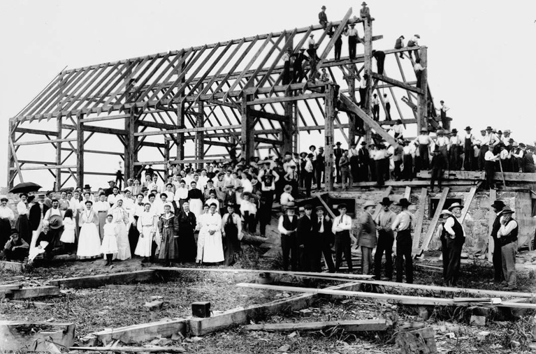 Barn raising