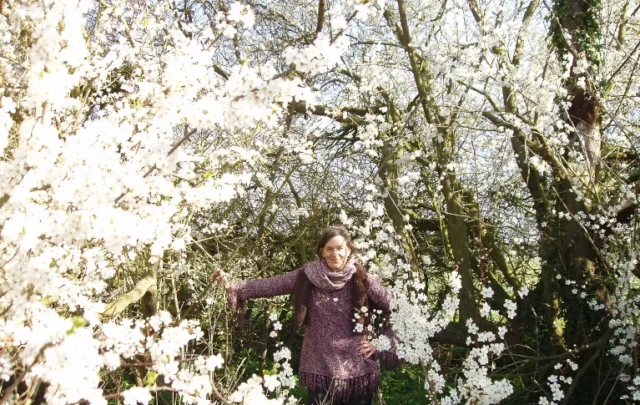 Standing among the cherry plums