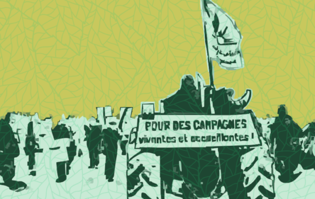 confédération paysanne poster