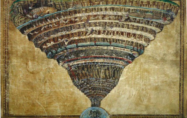 The Map of Hell painting