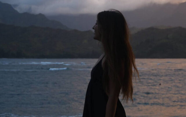 The author in Hawaii