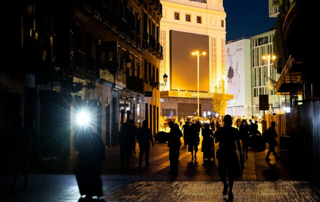 Madrid blackout
