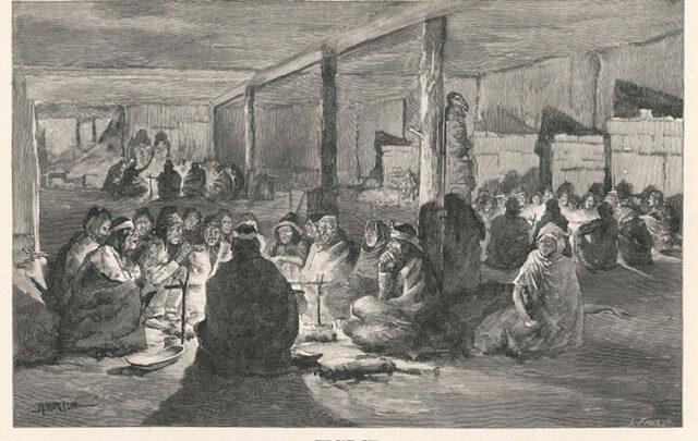 Alaskan Potlatch, 1892