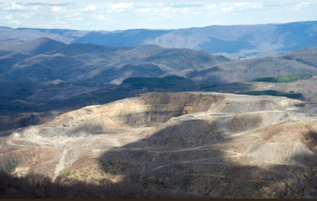 ex coalfield land in Appalachia