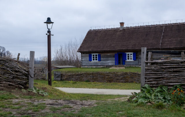 Oleander house in Vistula, Poland