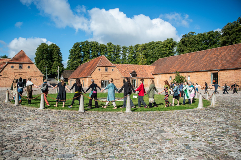 Final dance on third day at Moesgaard Campus, Aarhus. (All photos by Franseska Mortensen)