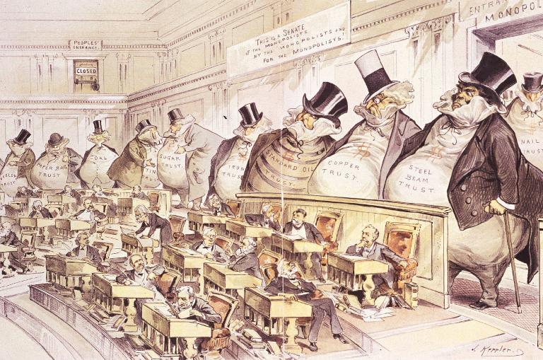 The Bosses of the Senate cartoon