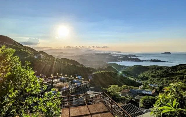 Jiufen area of Taiwan