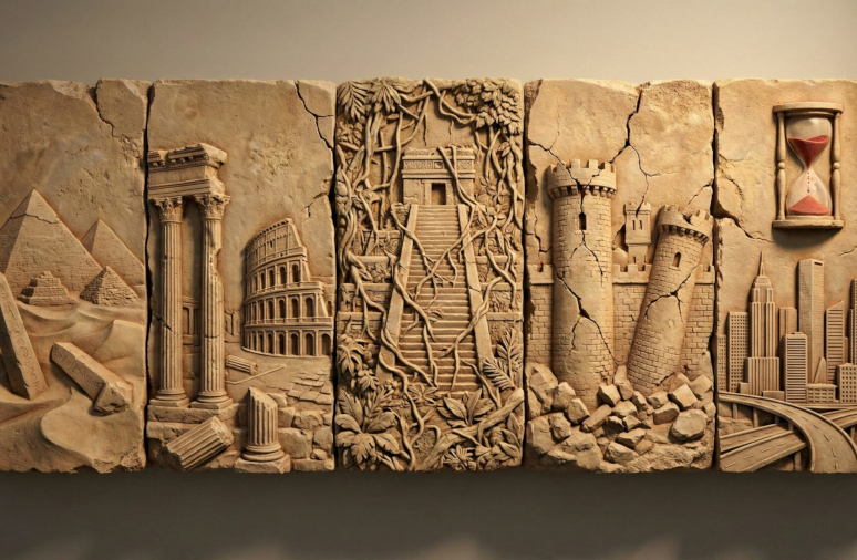 Civilizational collapse graphic