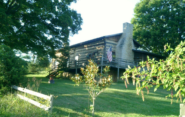The Joseph Martinez log cabin home
