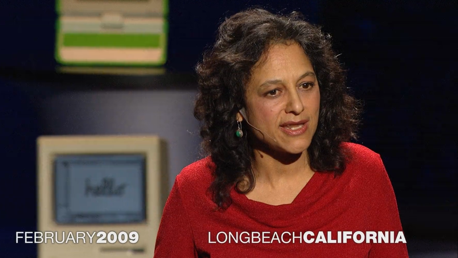 Nalini Nadrakni TED Talk slide