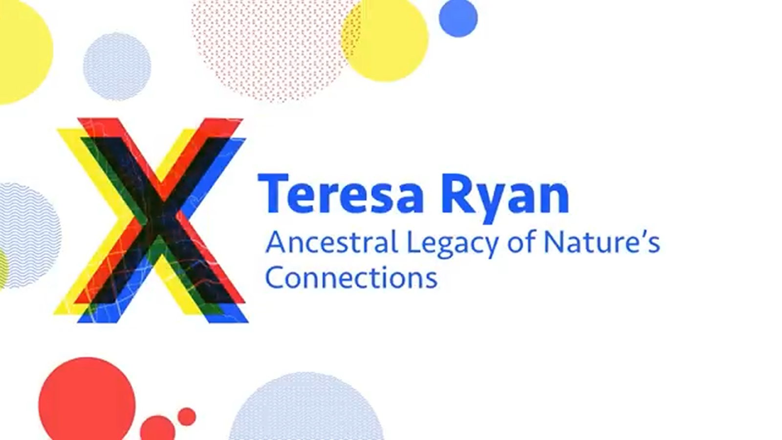 Teresa Ryan TEDx title image